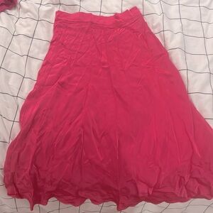 vintage DO+BE silk pink skirt!!🩷🩷